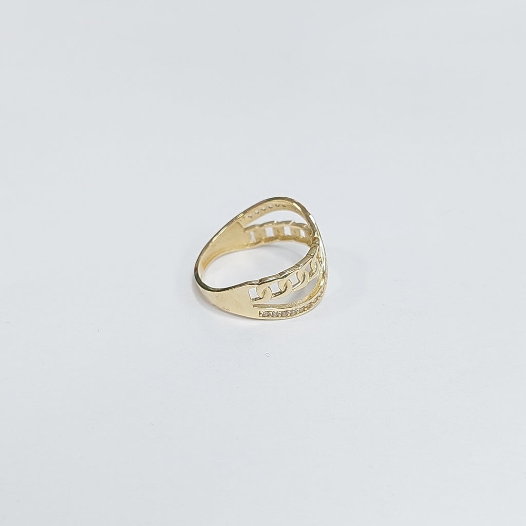 ANILLOS DAMA ORO 14K 2 (NUEVO)