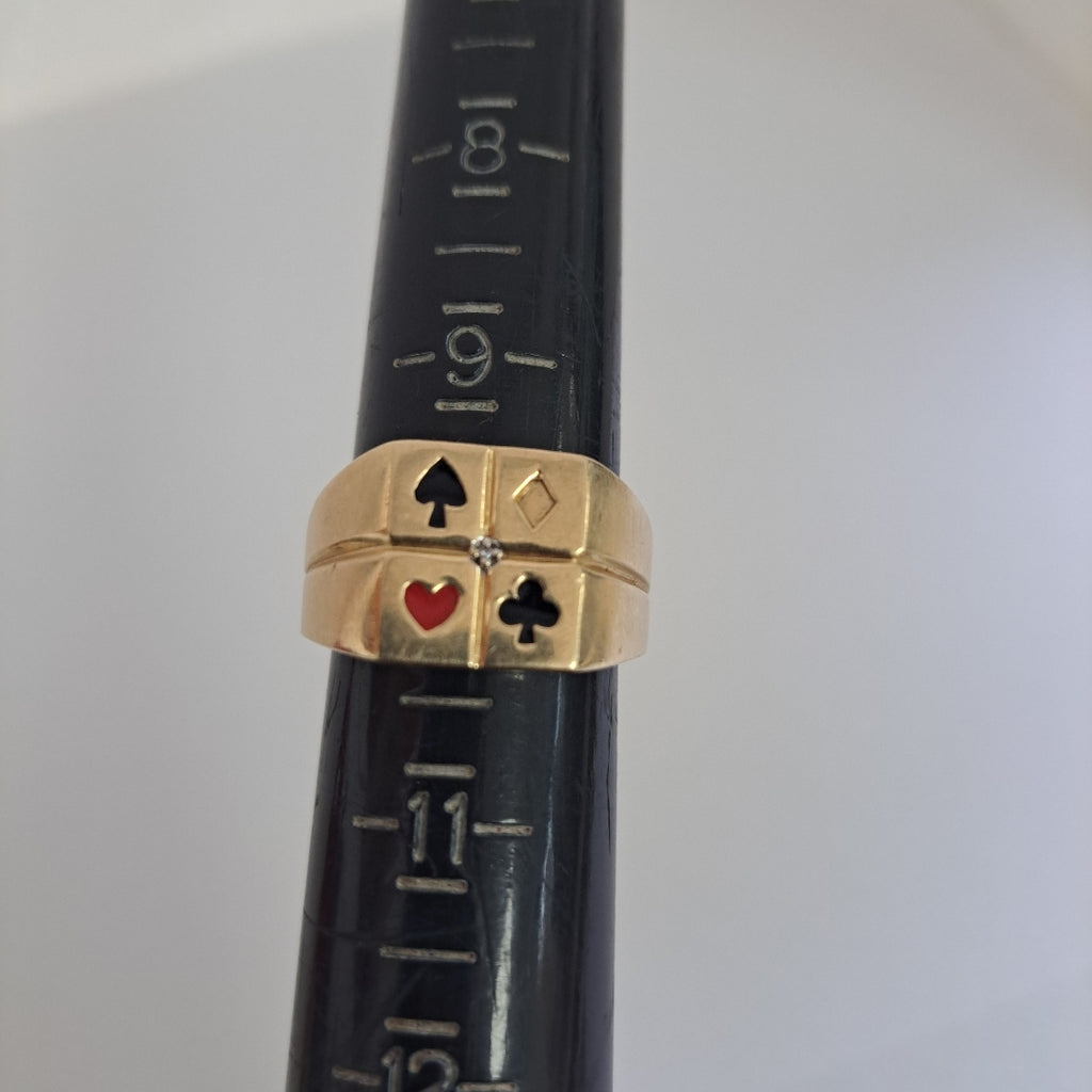 ANILLO ORO 10 K 4.4 GRMS (SEMINUEVO)
