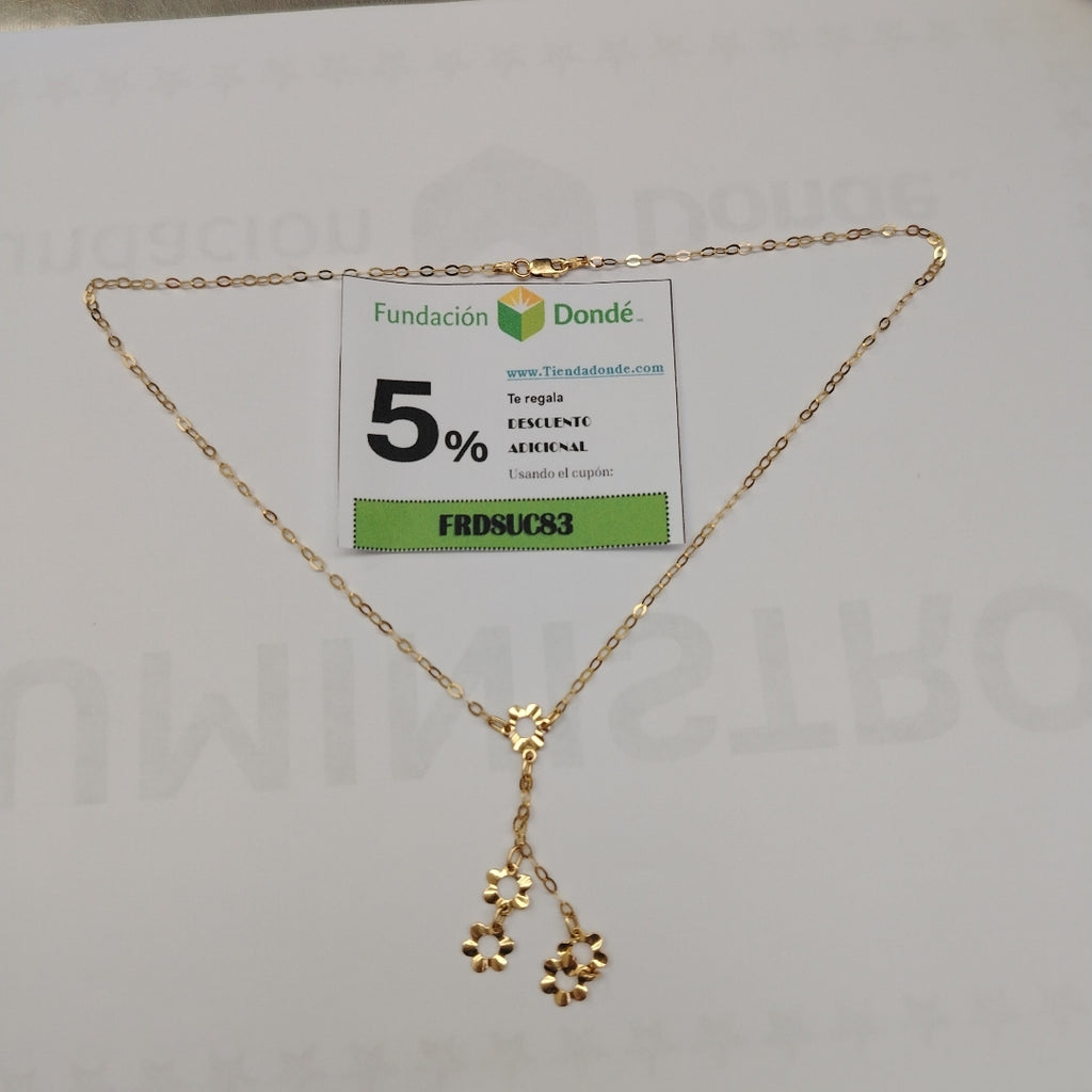 CADENA ORO 14 K 3.2 GRMS (SEMINUEVO)