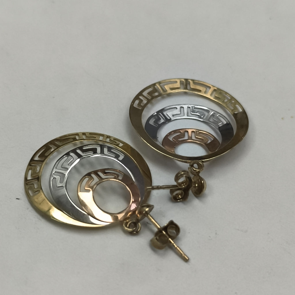 ARETES PAR ORO 10 K 2.6 GRMS (SEMINUEVO)