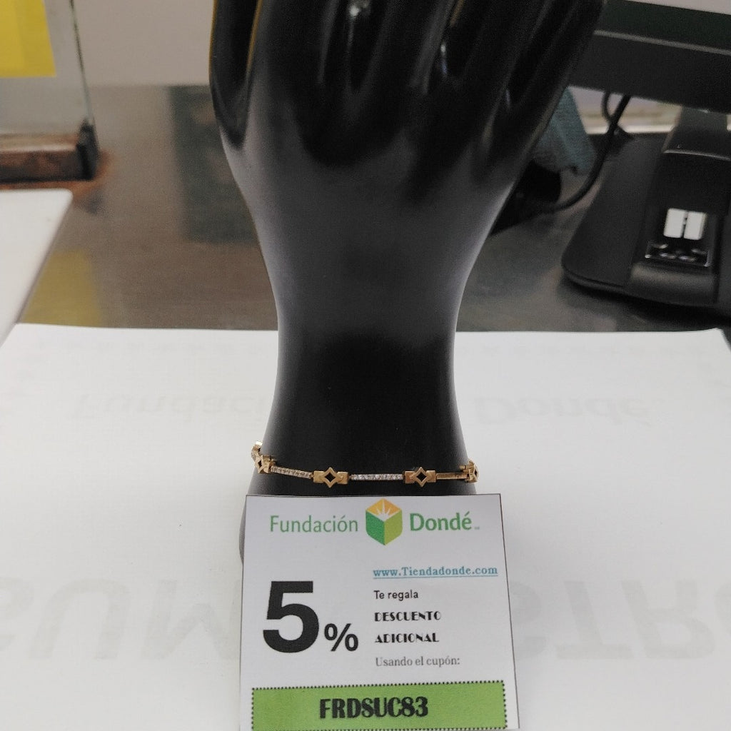 PULSERA ORO 14 K 5.6 GRMS (SEMINUEVO)