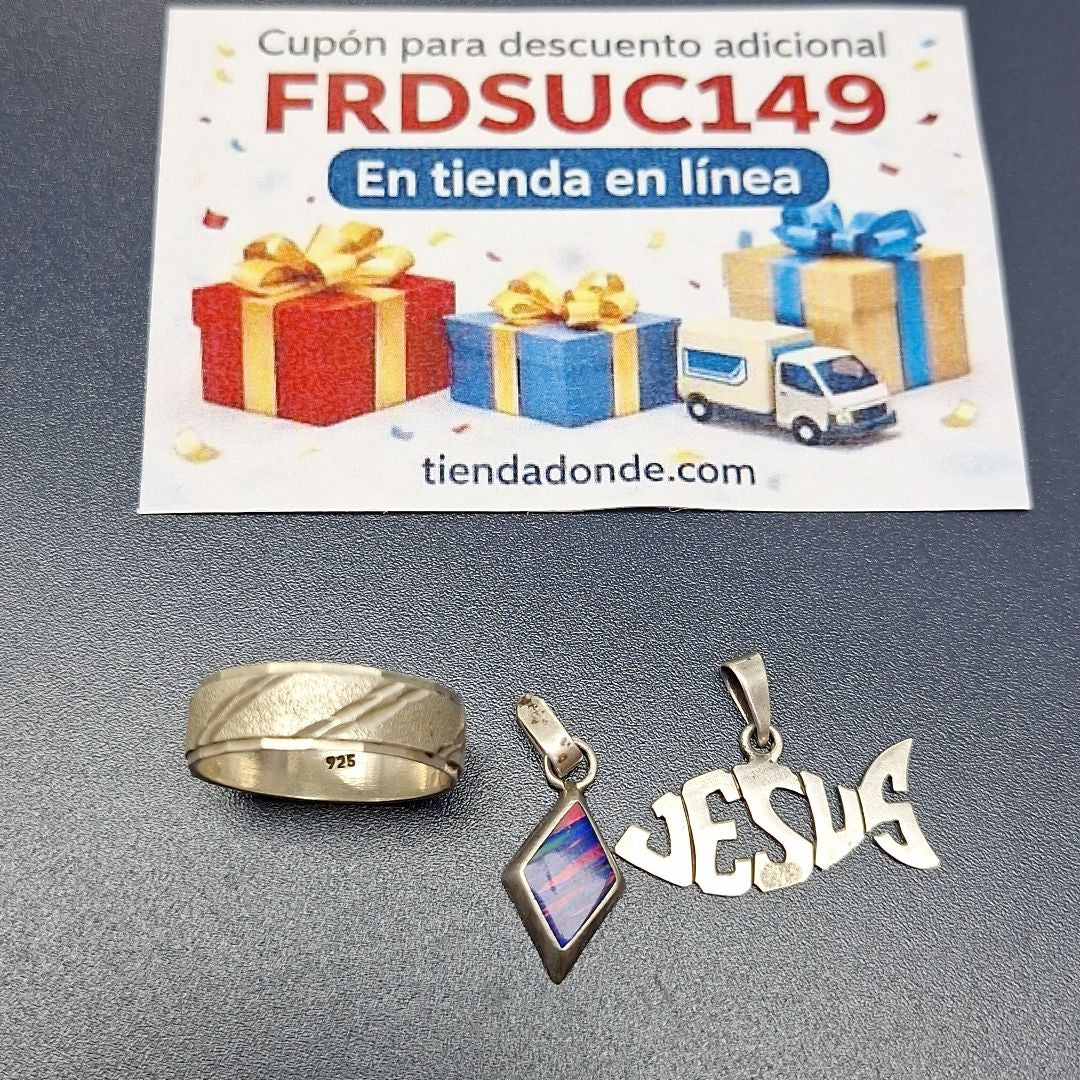ARGOLLA, DIJE PLATA 10 GRMS (SEMINUEVO)