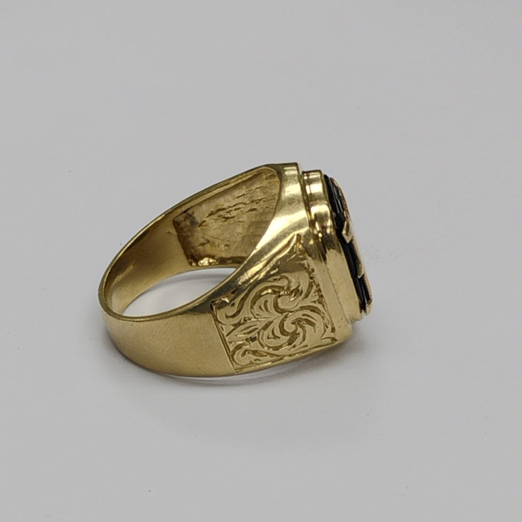 ANILLO ORO 14 K 8,20 GRMS (SEMINUEVO)