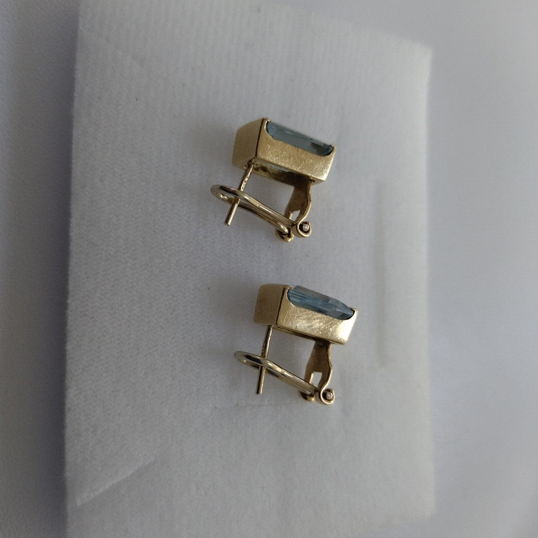 ARETES PAR ORO 14 K 6.8 GRMS (SEMINUEVO)