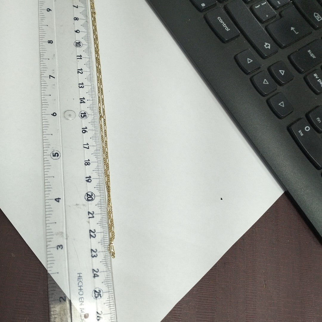 CADENA ORO 14 K 2,20 GRMS (SEMINUEVO)