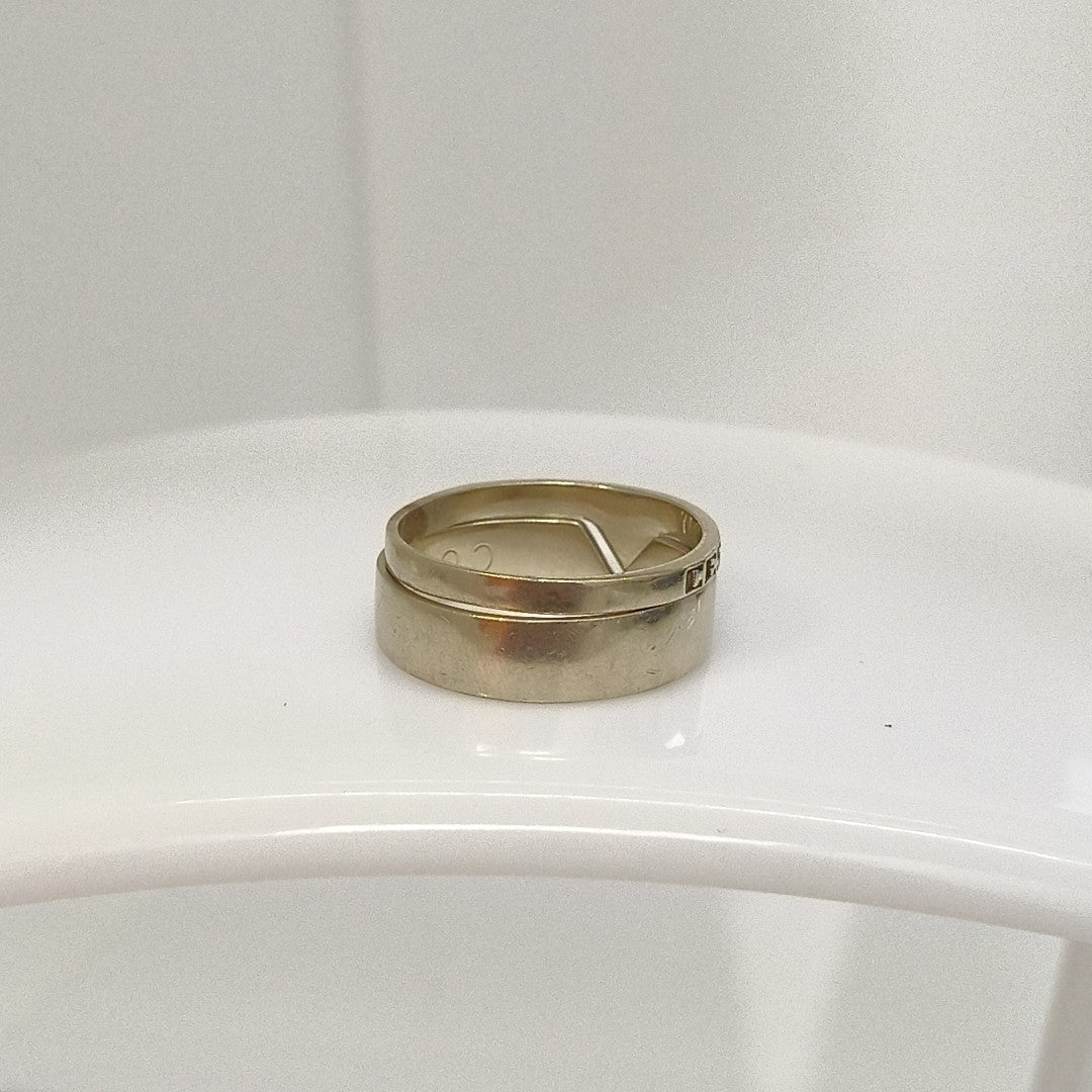 ANILLO DE GRADUACIÓN ORO 14 K 4,70 GRMS (SEMINUEVO)