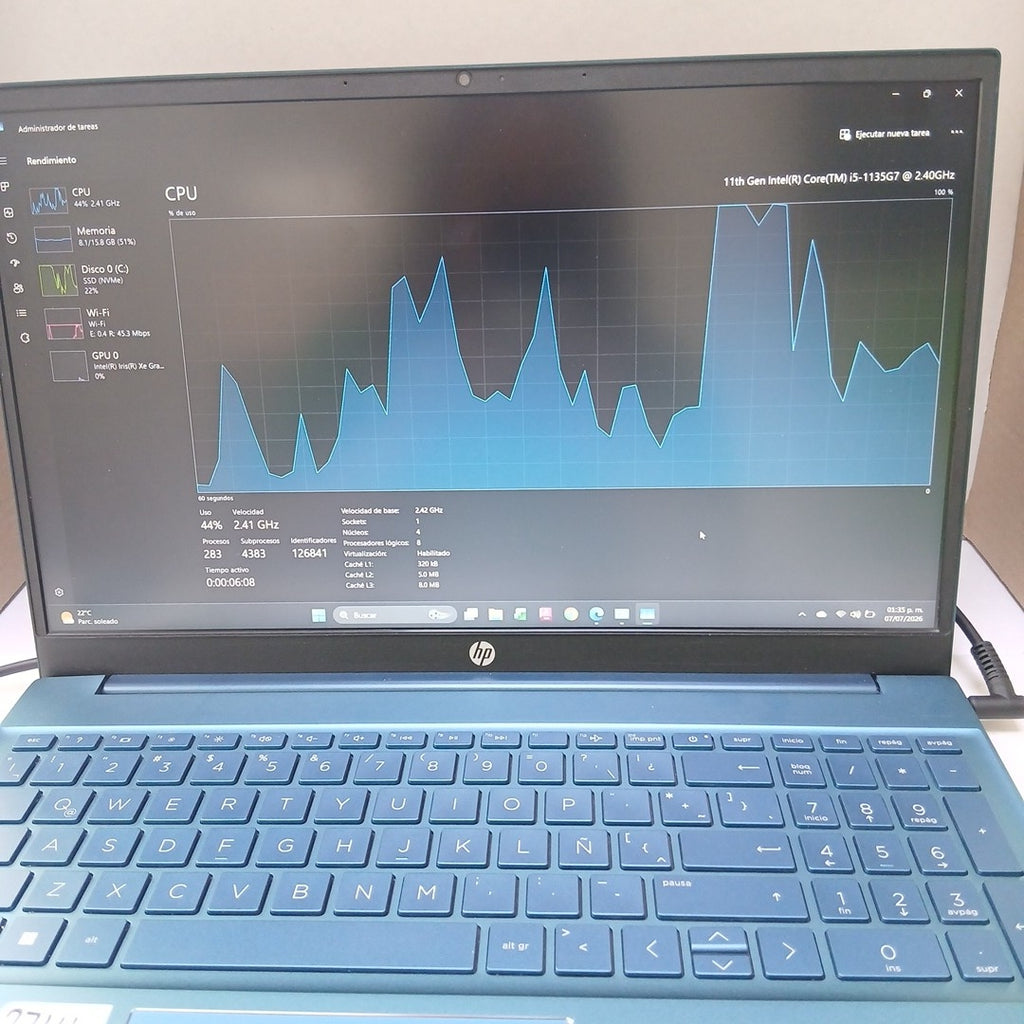 LAPTOP HP 15-EG0512LA (2023) 512 GB SSD 16 GB RAM