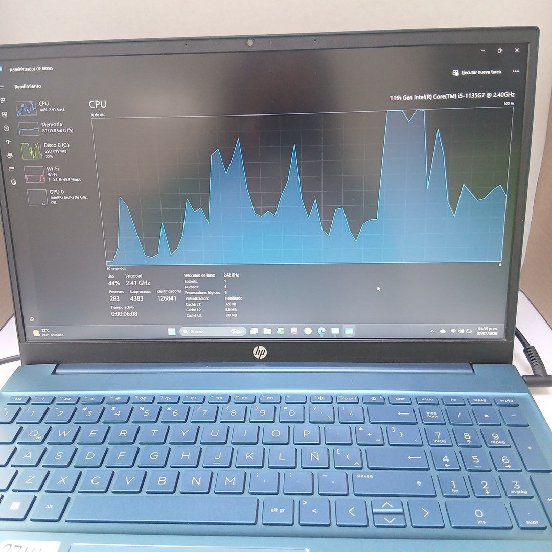 LAPTOP HP 15-EG0512LA (2023) 512 GB SSD 16 GB RAM