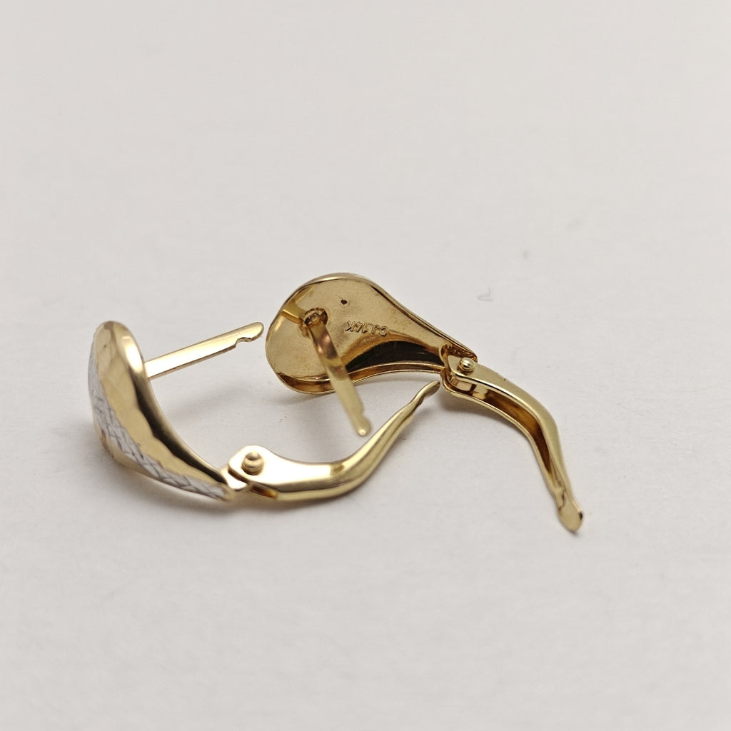 ARRACADAS PAR ORO 14 K 1,20 GRMS (SEMINUEVO)