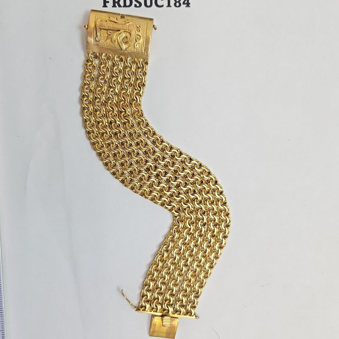 BRAZALETE ORO 18 K 98,80 GRMS (SEMINUEVO)