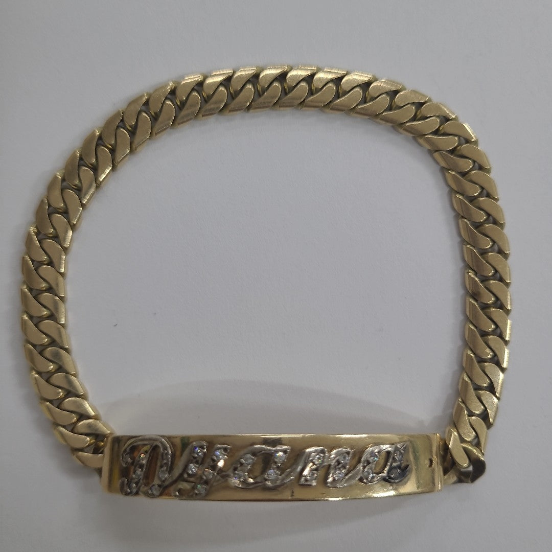 ESCLAVA ORO 14 K 33,10 GRMS (SEMINUEVO)