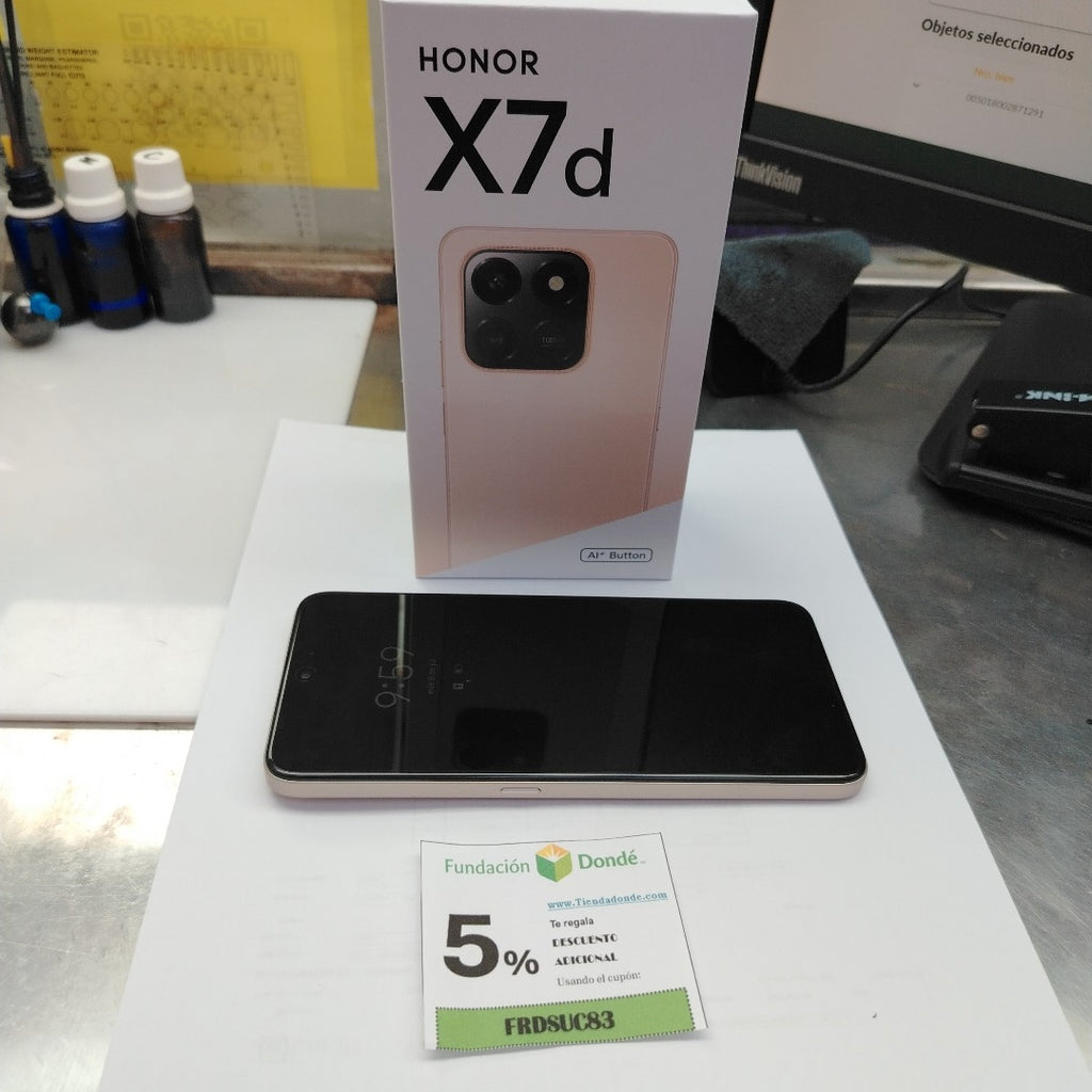 CELULAR HONOR X7D LGN-LX3 (2025) 128 GB 8 GB RAM (SEMINUEVO)