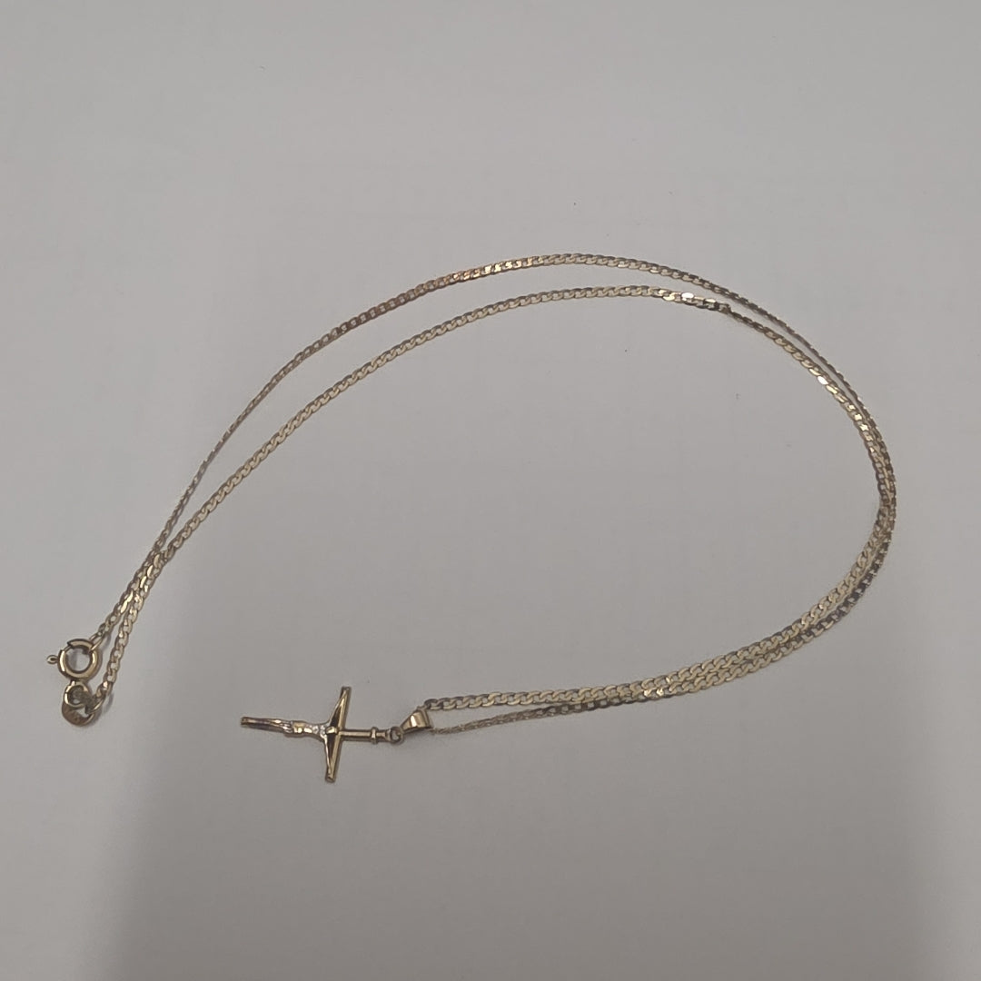 CADENA, DIJE ORO 14 K 2.1 GRMS (SEMINUEVO)