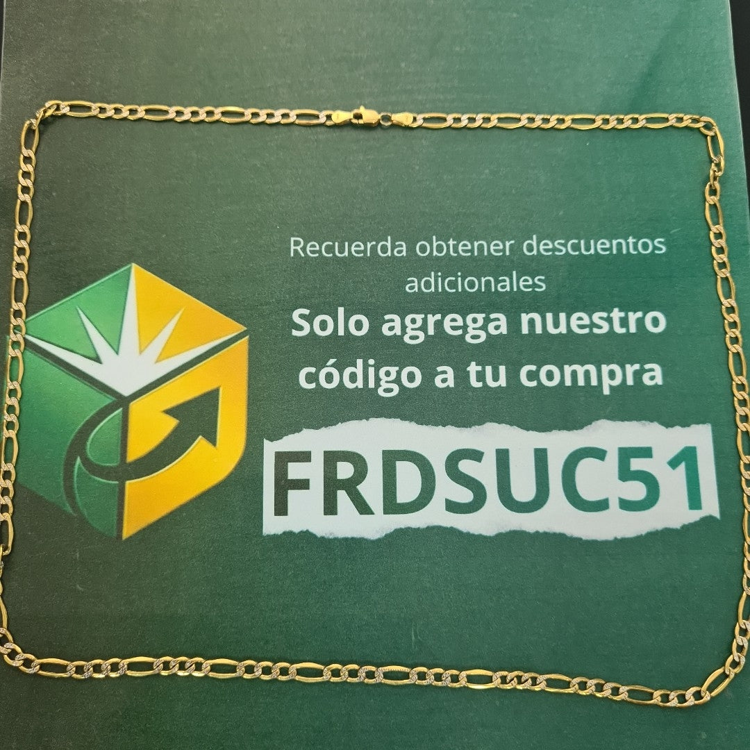 CADENA ORO 10 K 7,50 GRMS (SEMINUEVO)