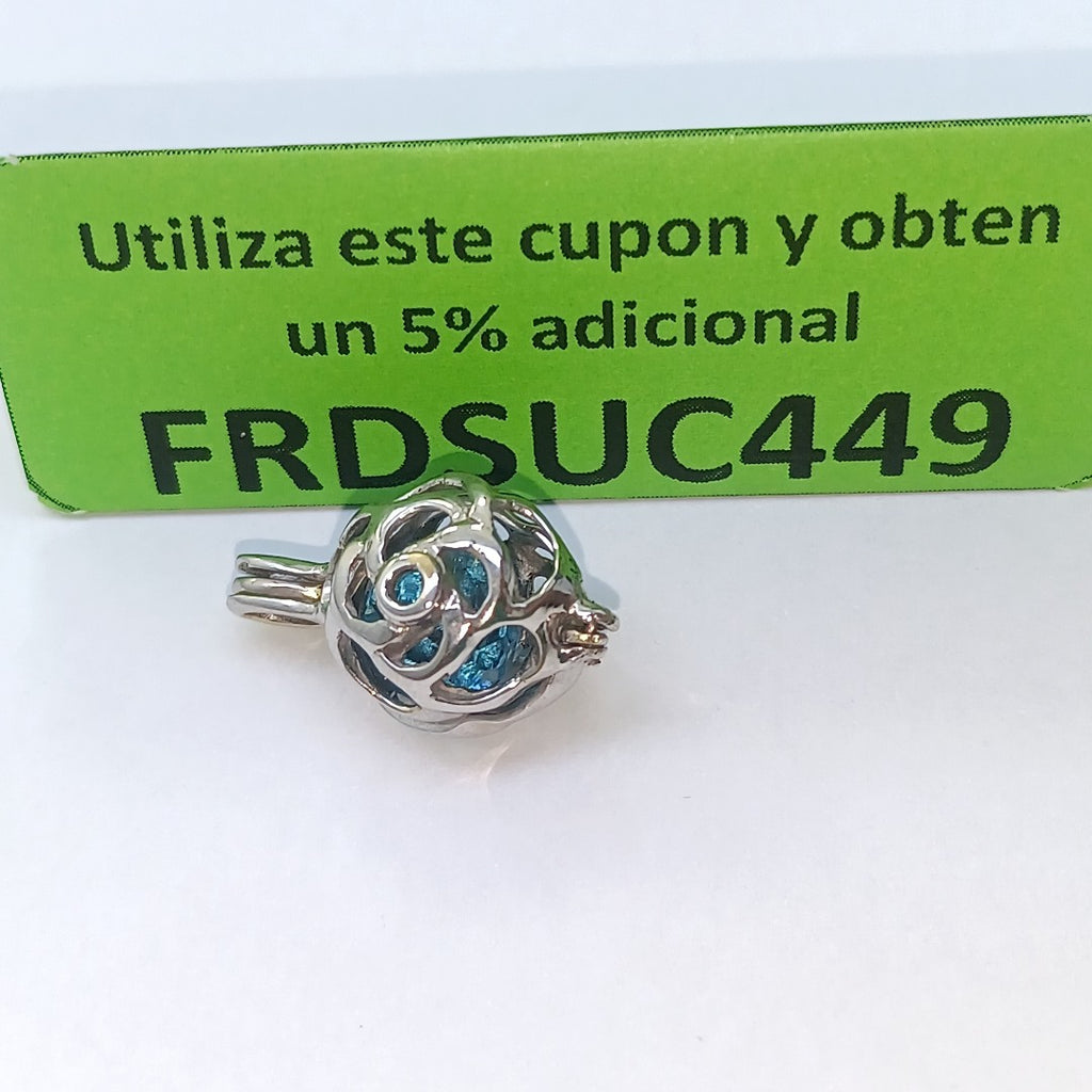 DIJE ORO, ORO BLANCO 14 K 4.1 GRMS (SEMINUEVO)