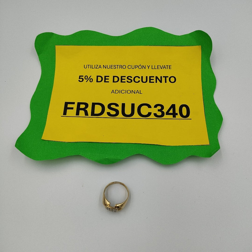 ANILLO ORO 14 K 6.5 GRMS (SEMINUEVO)