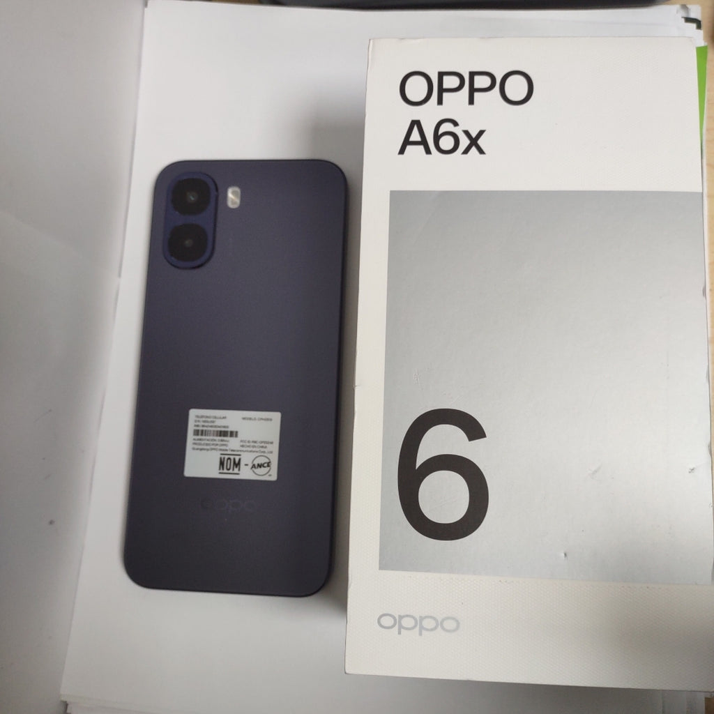 CELULAR OPPO A6X CPH2819 (2025) 128 GB 4 GB RAM (SEMINUEVO)