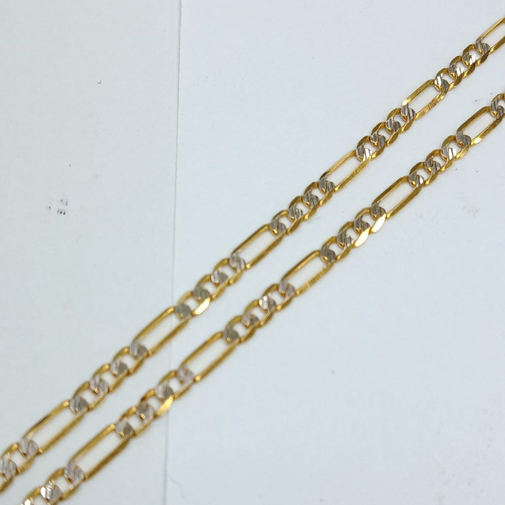 CADENA ORO, RODIADO 14 K 7.7 GRMS (SEMINUEVO)