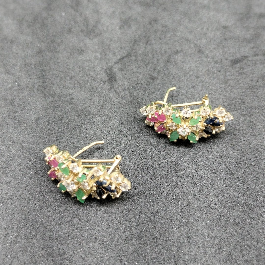 ARETES PAR ORO 10 K 3 GRMS (SEMINUEVO)