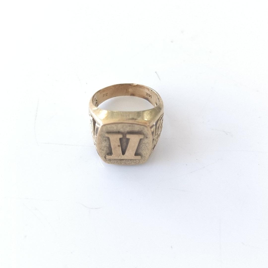 ANILLO ORO 10 K 6.8 GRMS (SEMINUEVO)