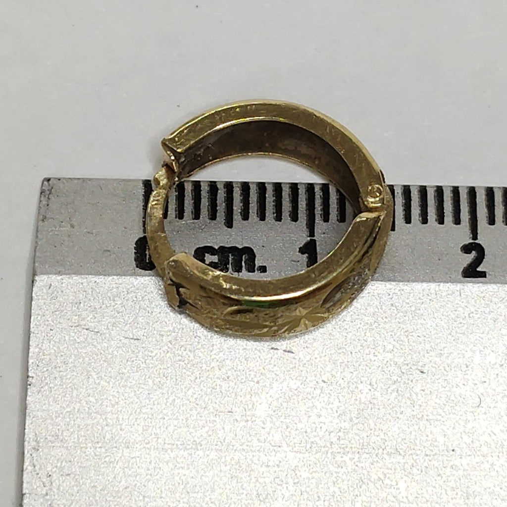ARRACADAS PAR ORO 10 K 2 GRMS (SEMINUEVO)