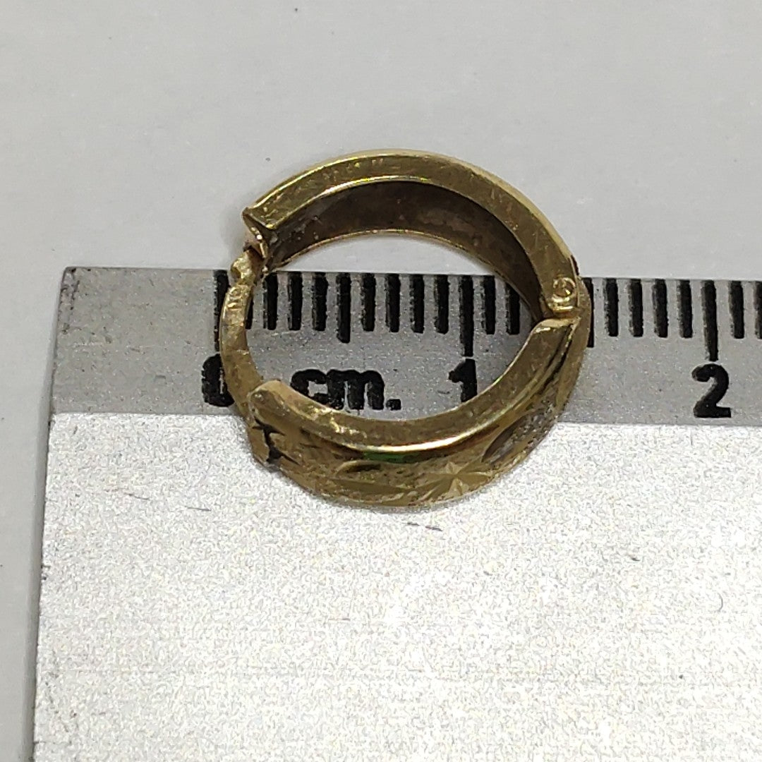ARRACADAS PAR ORO 10 K 2 GRMS (SEMINUEVO)