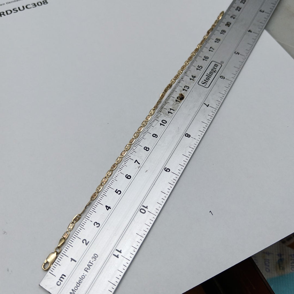 PULSERA ORO 14 K 2.4 GRMS (SEMINUEVO)
