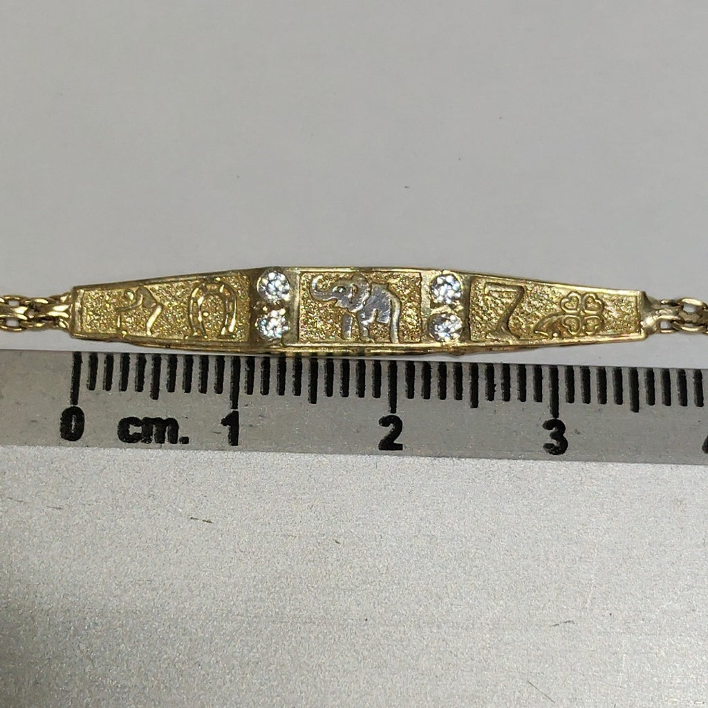 ESCLAVA ORO 10 K 3.1 GRMS (SEMINUEVO)