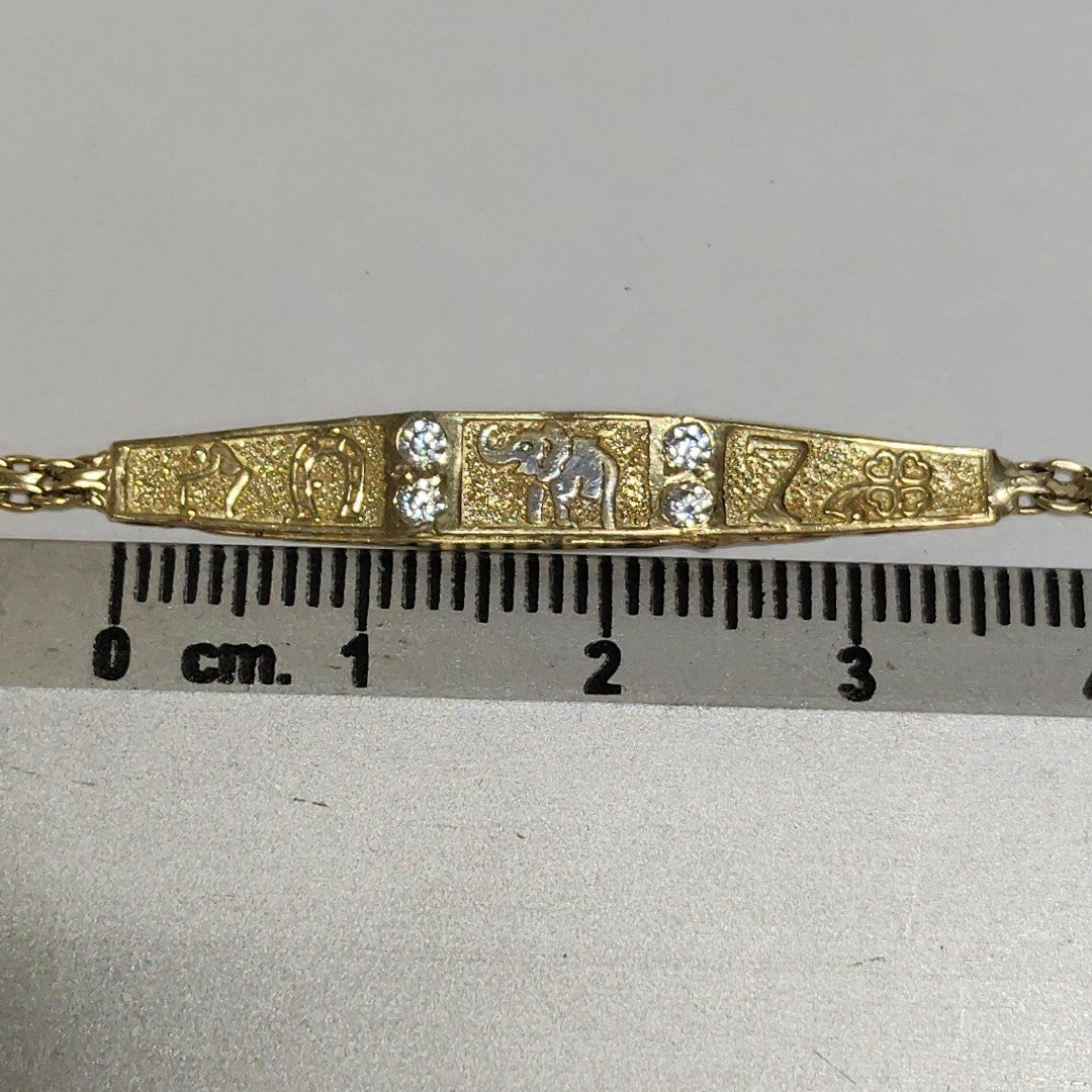 ESCLAVA ORO 10 K 3.1 GRMS (SEMINUEVO)