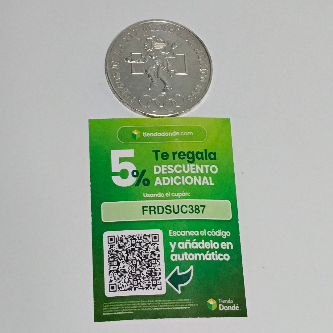 MEDALLA CONMEMORATIVA PLATA 22,40 GRMS (SEMINUEVO)