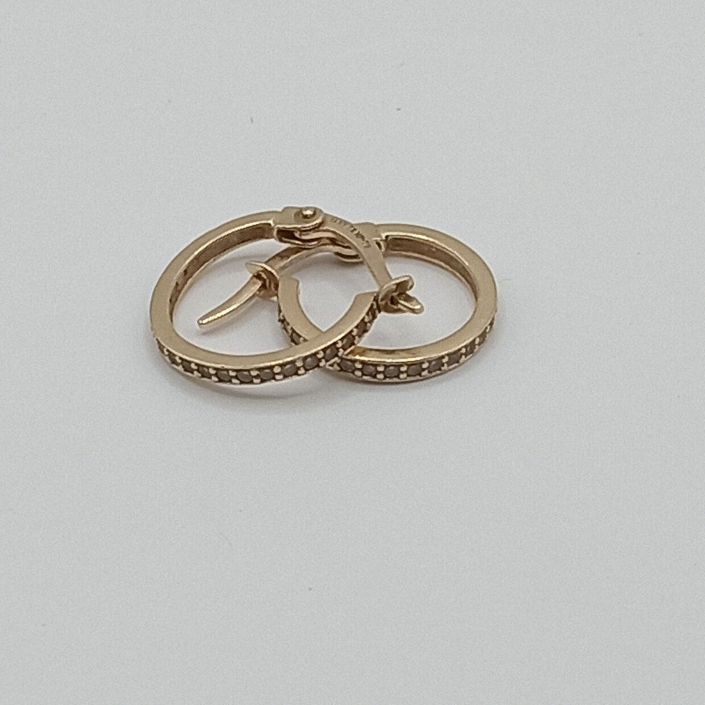 ARRACADAS PAR ORO 14 K 1.4 GRMS (SEMINUEVO)
