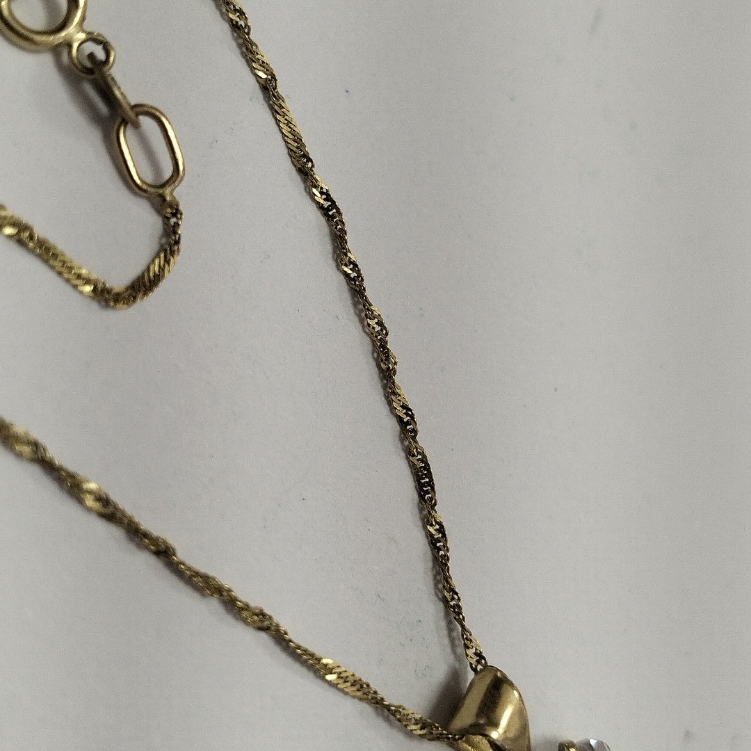 CADENA, DIJE ORO 10 K 1.7 GRMS (SEMINUEVO)