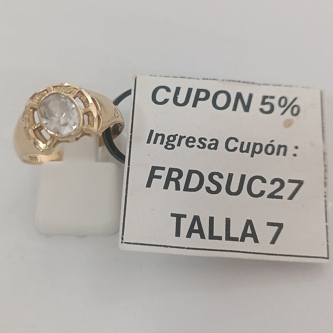 ANILLO ORO 14 K 3,00 GRMS (SEMINUEVO)