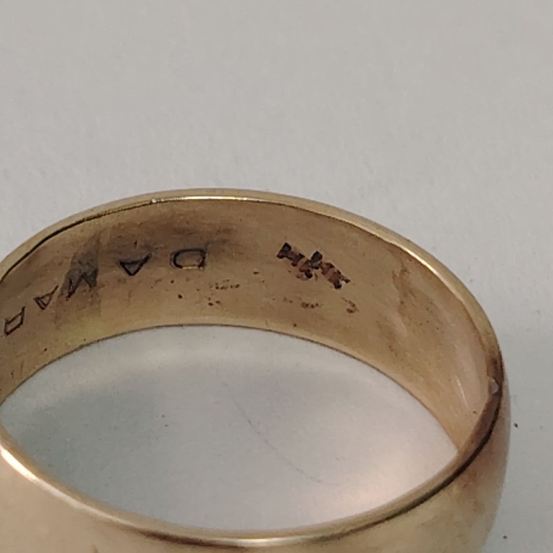 ARGOLLA ORO 14 K 3.7 GRMS (SEMINUEVO)