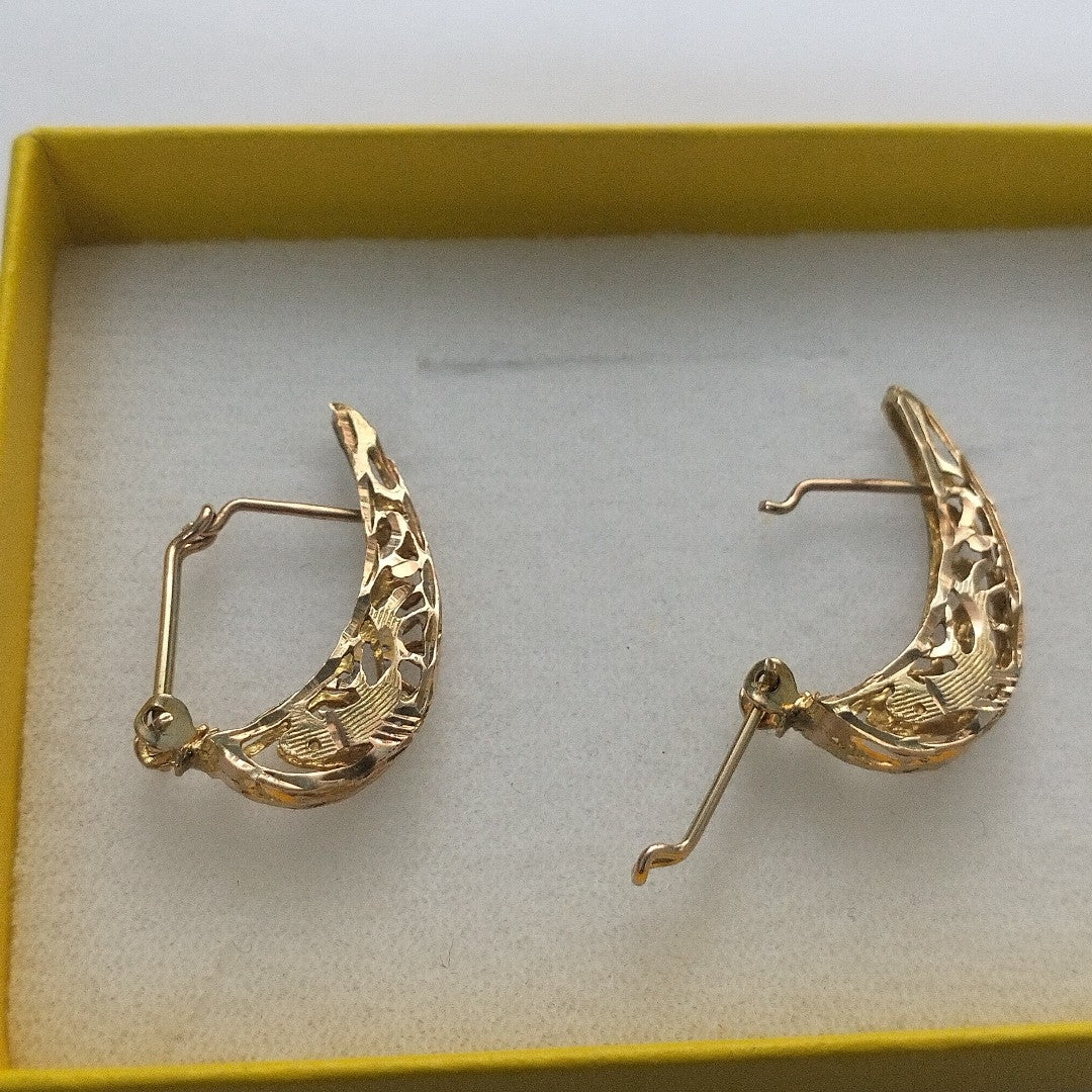 ARETES PAR ORO 8 K 3,10 GRMS (SEMINUEVO)