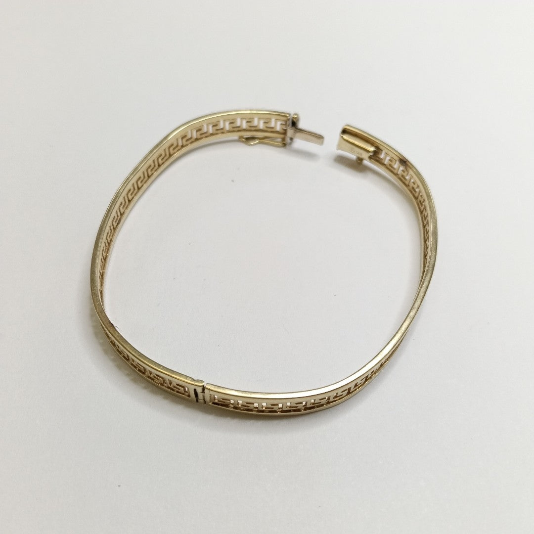 PULSERA RIGIDA ORO 14 K 13,20 GRMS (SEMINUEVO)
