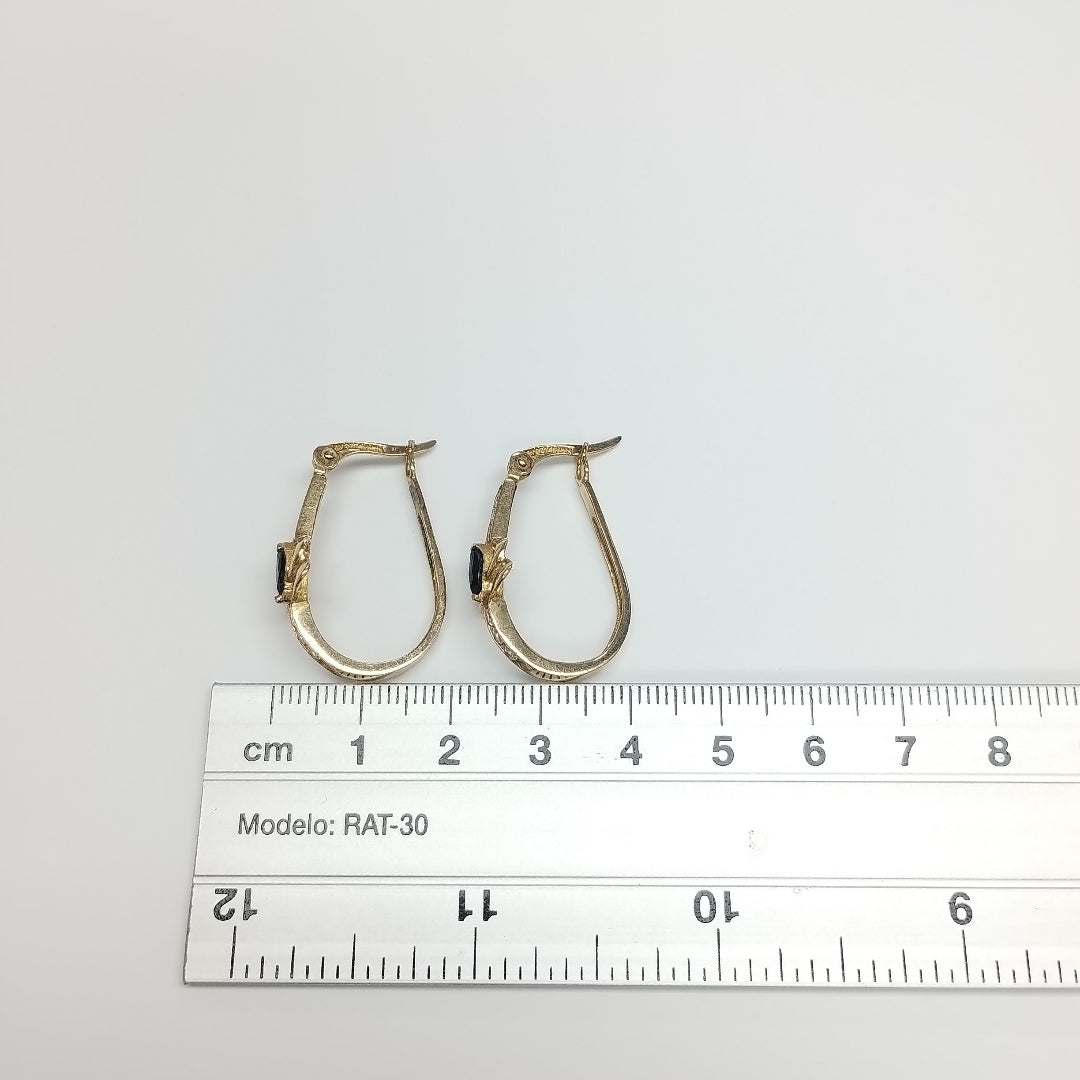 ARETES PAR ORO 10 K 5.2 GRMS (SEMINUEVO)