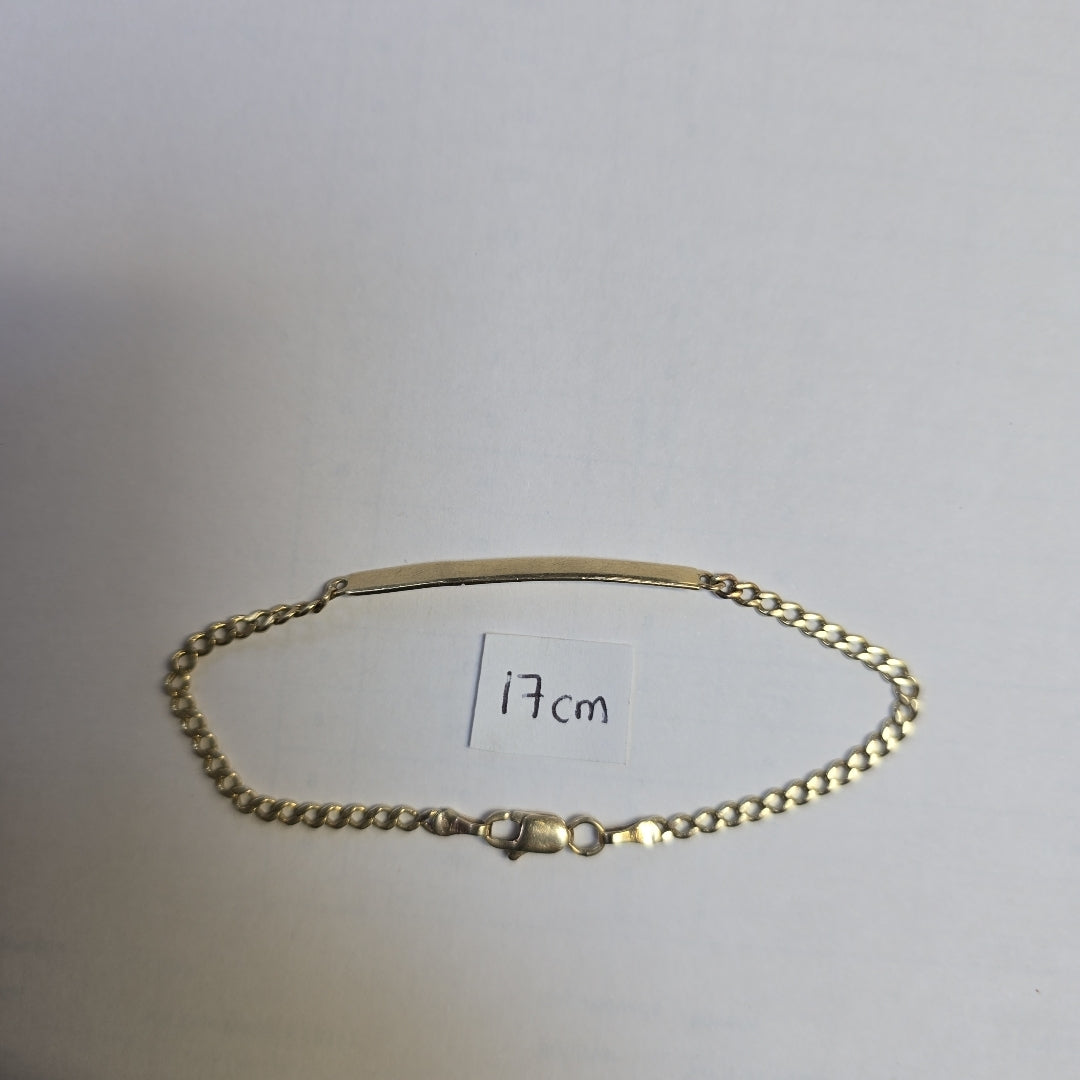 ESCLAVA ORO 14 K 3.3 GRMS (SEMINUEVO)