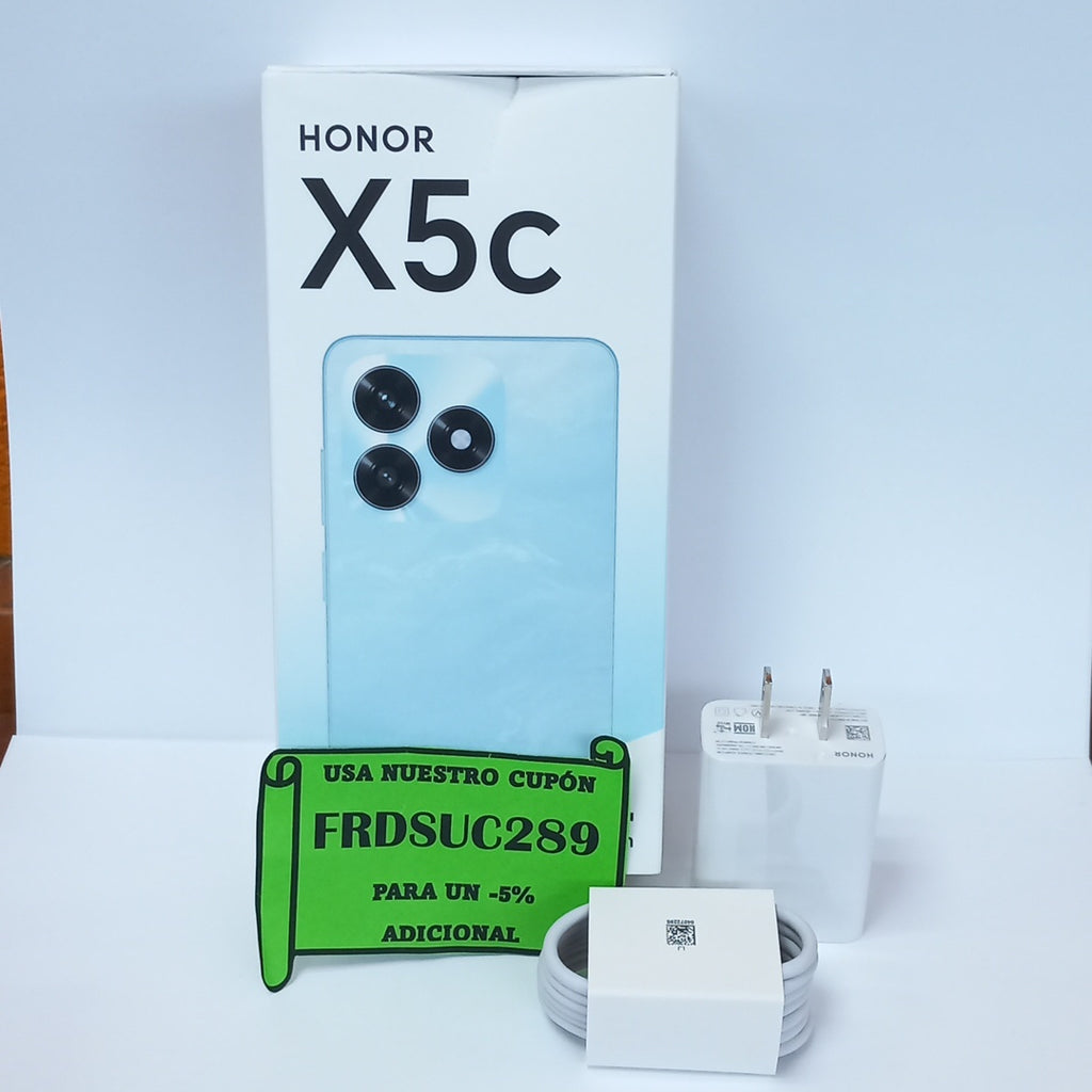 CELULAR HONOR X5C NLA-LX3 (2025) 128 GB 4 GB RAM (SEMINUEVO)