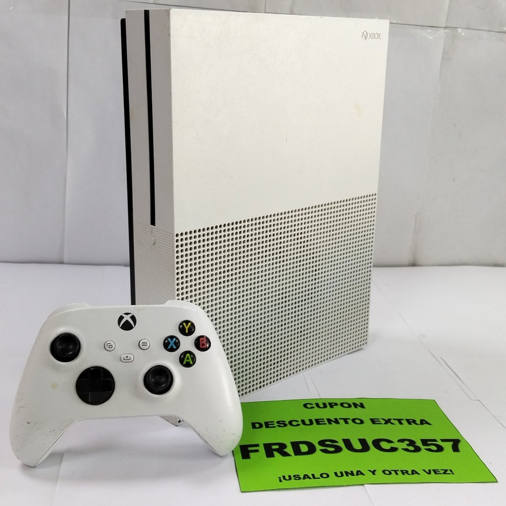 CONSOLA DE VIDEOJUEGO MICROSOFT XBOX ONE S 1 TB (SEMINUEVO)