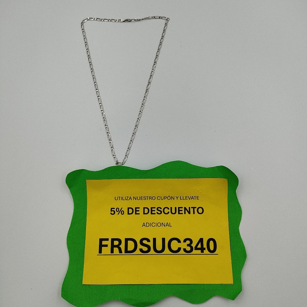 CADENA PLATA 6,10 GRMS (SEMINUEVO)