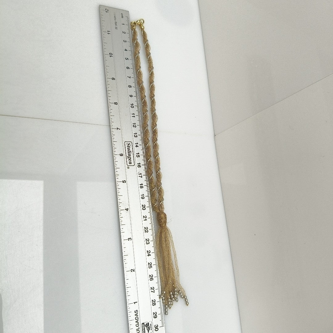 COLLAR ORO COMBINADO 10 K 15,30 GRMS (SEMINUEVO)