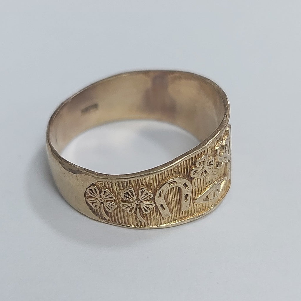 ANILLO ORO 10 K 3,90 GRMS (SEMINUEVO)