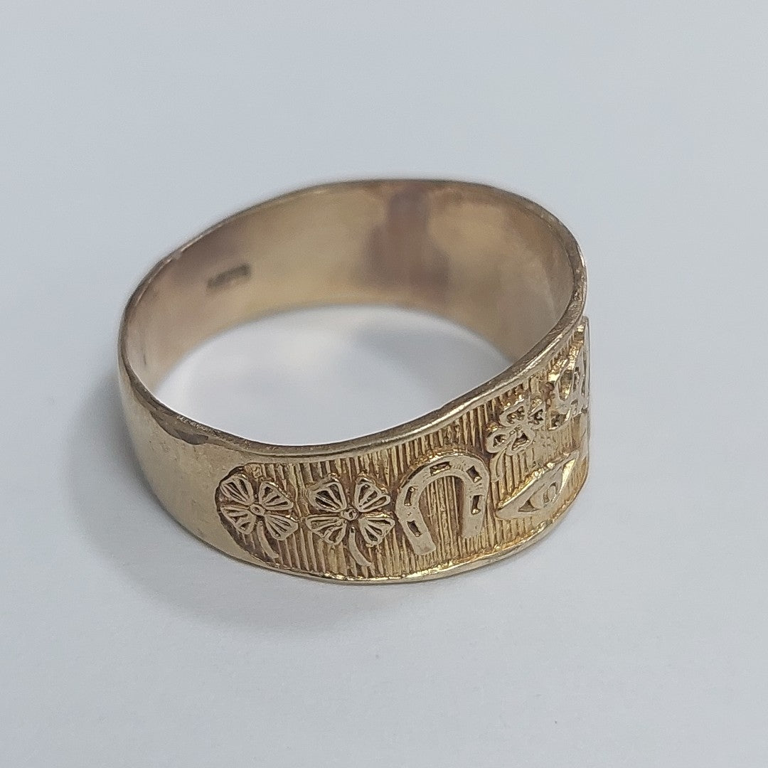ANILLO ORO 10 K 3,90 GRMS (SEMINUEVO)