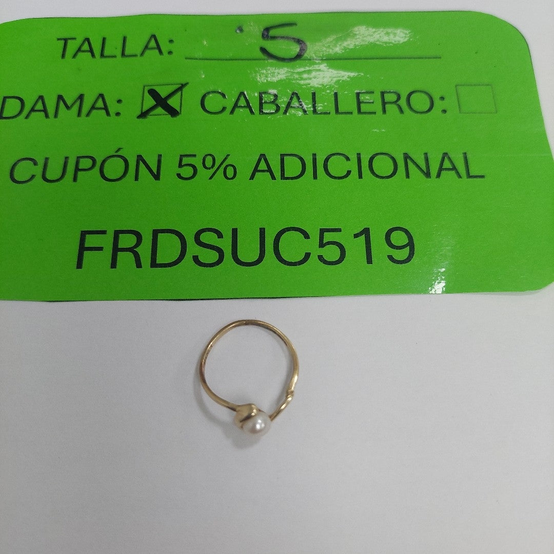 ANILLO ORO 14 K 1,00 GRMS (SEMINUEVO)