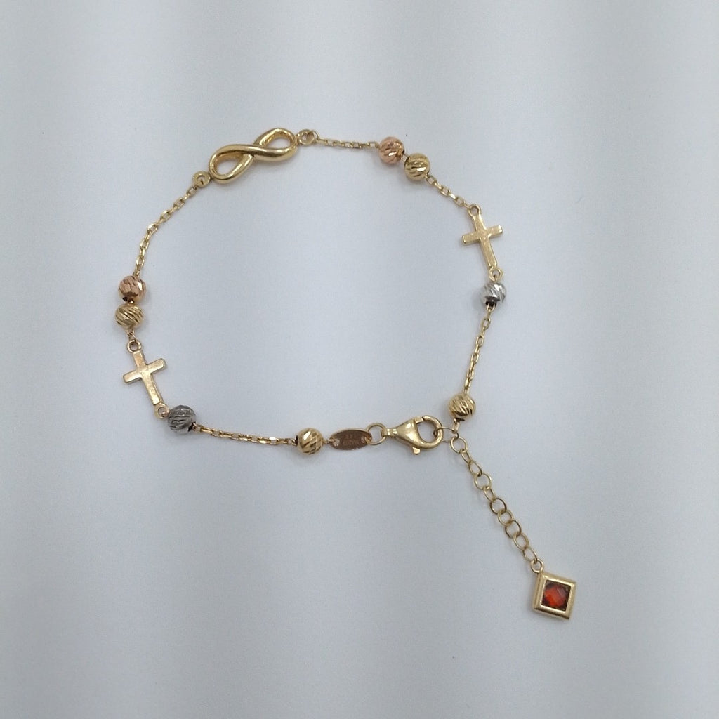 PULSERA ORO 14 K 3.4 GRMS (SEMINUEVO)