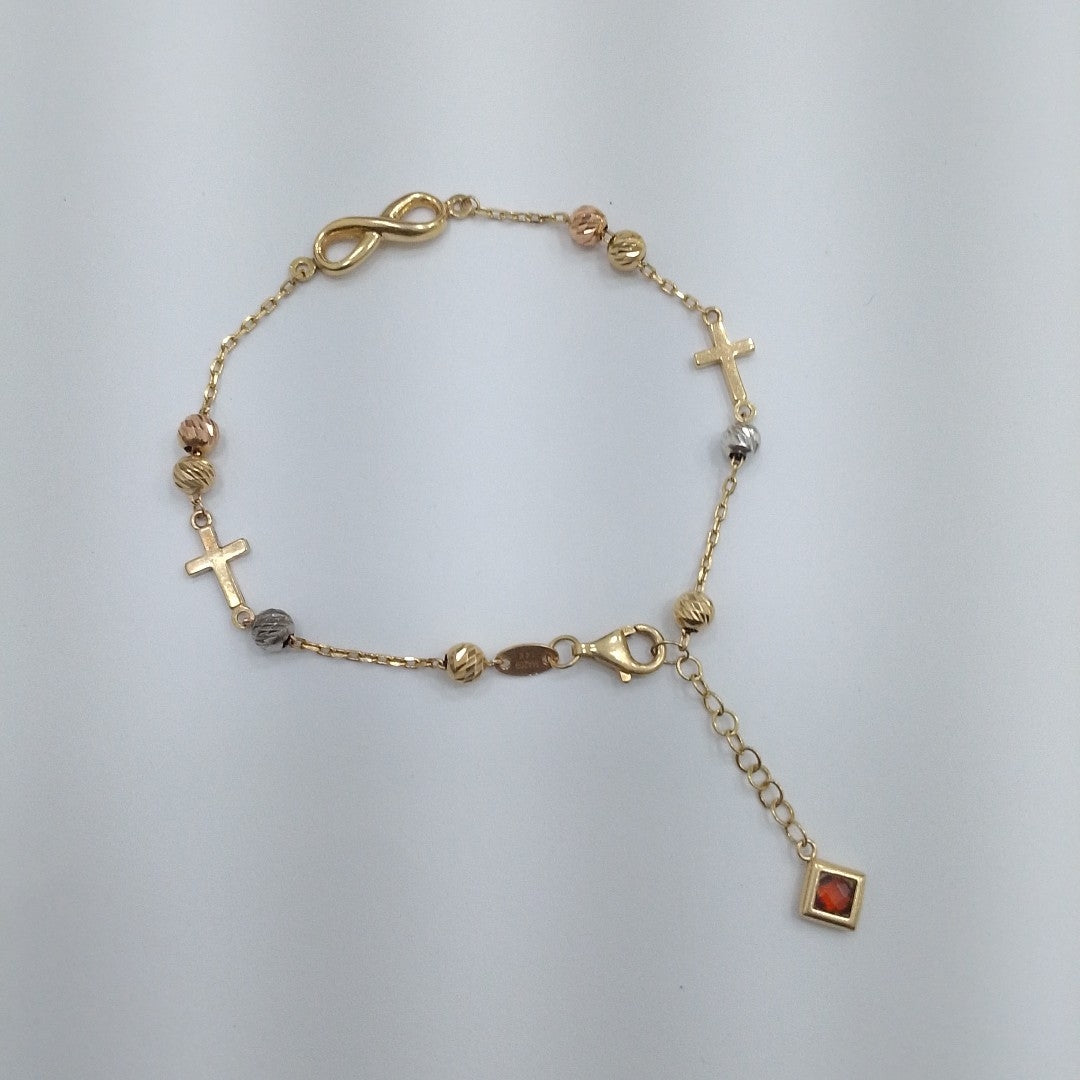 PULSERA ORO 14 K 3.4 GRMS (SEMINUEVO)