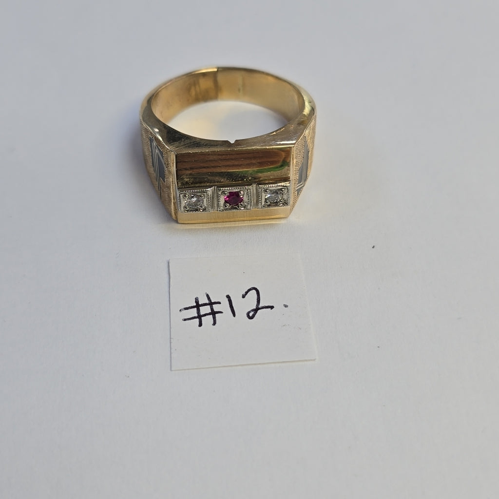 ANILLO ORO 8 K 16,40 GRMS (SEMINUEVO)