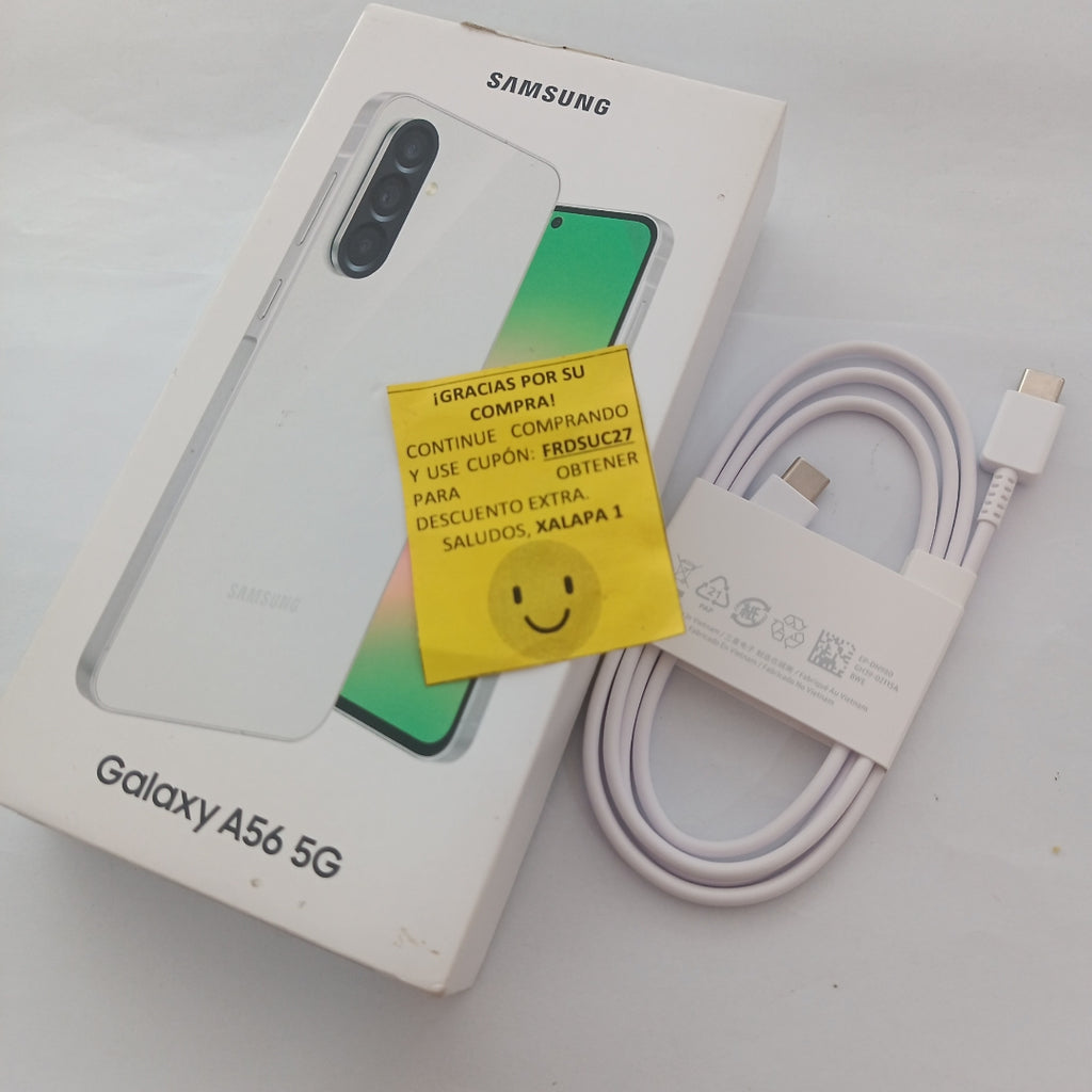 CELULAR SAMSUNG GALAXY A56 SM-A566E (2025) 256 GB 12 GB RAM (SEMINUEVO)
