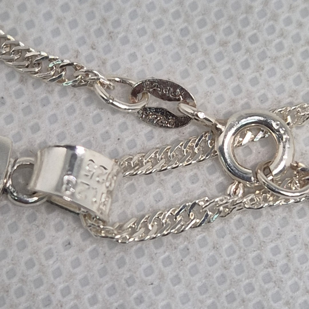 CADENA, DIJE PLATA 5.9 GRMS (SEMINUEVO)